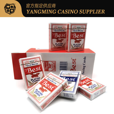 Beste 555 Casino Poker eigene Spielkarten für Texas Holdem Baccarat Glücksspiel
