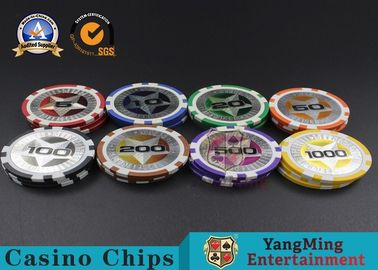 Texas Hold'em 11.5g Clay Chip Casino Baccarat Tischspiel ABS Chip Münze
