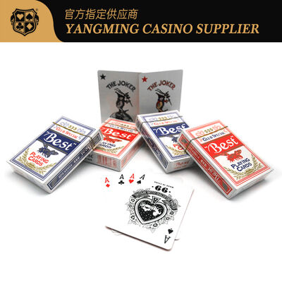 Hochwertige Pokerkarten mit individuellem Logo-Support – umweltfreundlich & hochwertig