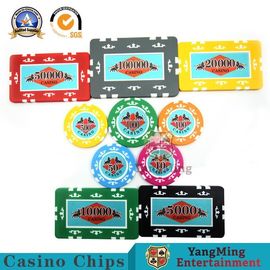 Customised Printable ABS Laser Poker Chips NFC Casino RFID Chips Set