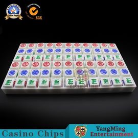 Baccarat Plastik Handbuch Ergebnisindikator 66PCS Set Glücksspiel-Zubehör Flop Drop
