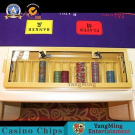 Fabrik Original Custom Gambling 8-10 Spieler Layout Drucken Baccarat Texas Poker Tisch Logo individuell