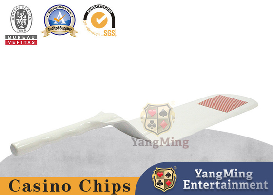 Club Custom-Made High-Quality ABS Weiß Plastik Poker Karte Plastik Karten Spieltisch Karten Schaufel
